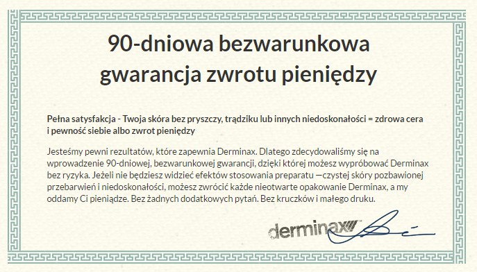 Derminax - tabletki na trądzik