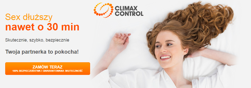 Climax Control – tabletki na przedwczesny wytrysk