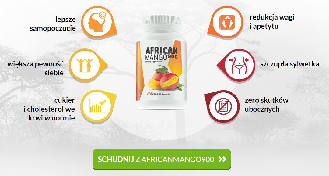 African Mango 900 – tabletki na odchudzanie