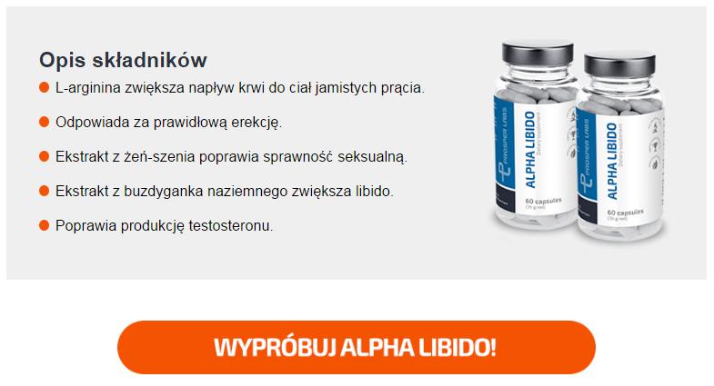 Alpha Libido Prosper Labs - tabletki na potencję