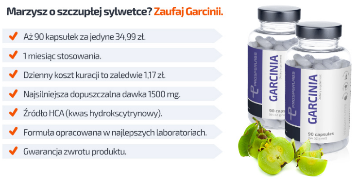 Garcinia Cambogia Prosper Labs - tabletki na odchudzanie
