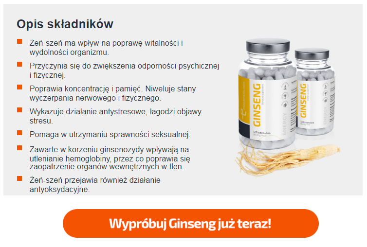 Korean Ginseng Prosper Labs - tabletki na potencję