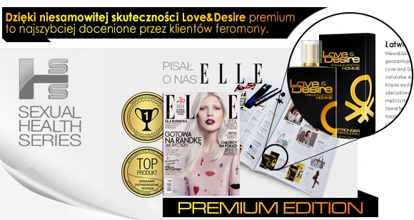 Love Desire Premium - perfumowane feromony męskie