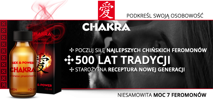 Chakra - perfumowane feromony męskie