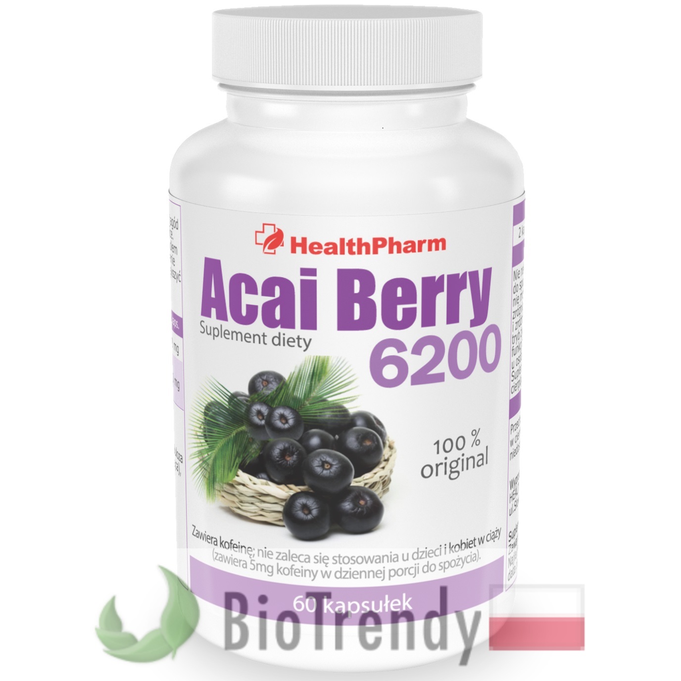 Acai Berry - Jagody acai - Euterpa warzywna - Euterpe oleracea - jagody acai cena - jagody acai właściwości