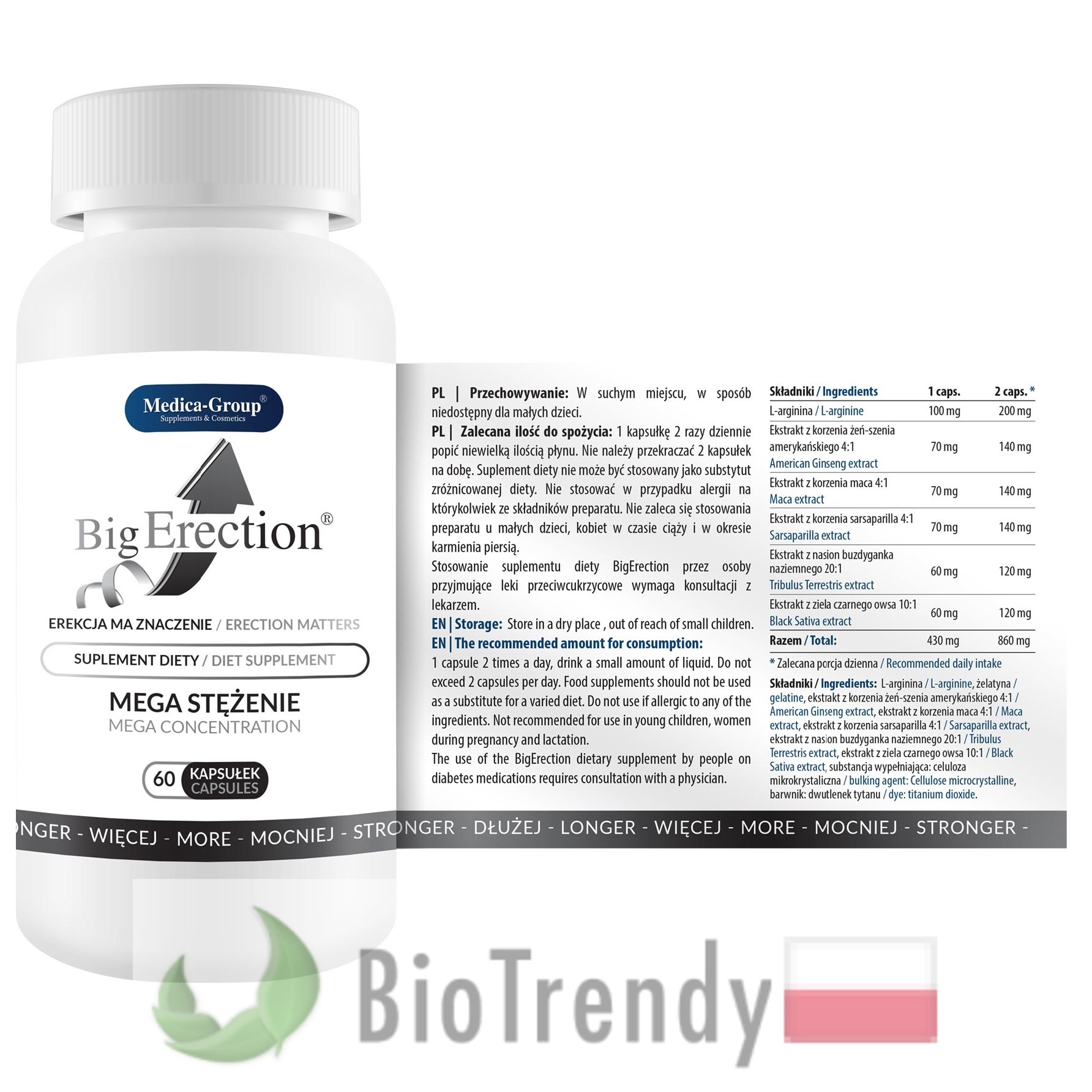 BioTrendy - BigErection PL - tabletki na erekcje – tabletki na potencje