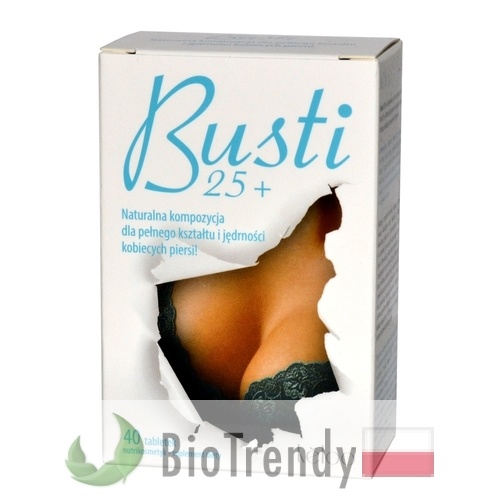 BioTrendy - Busti 25+ PL - tabletki na powiększanie piersi - tabletki na powiększanie biustu