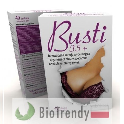 BioTrendy - Busti 35+ PL - tabletki na powiększanie piersi - tabletki na powiększanie biustu