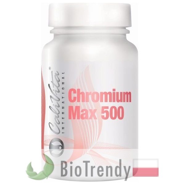 BioTrendy - CaliVita Chromium Max 500 PL - tabletki na odchudzanie - tabletki odchudzajace