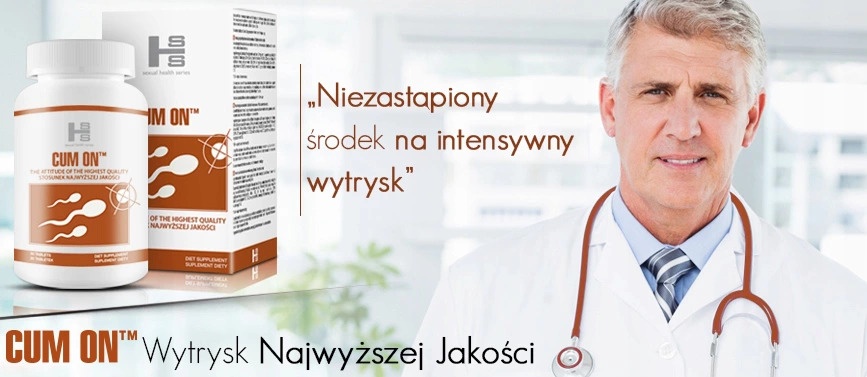 Cum On – tabletki zwiększające wytrysk