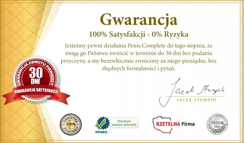 Penis Complete - tabletki na powiększanie penisa