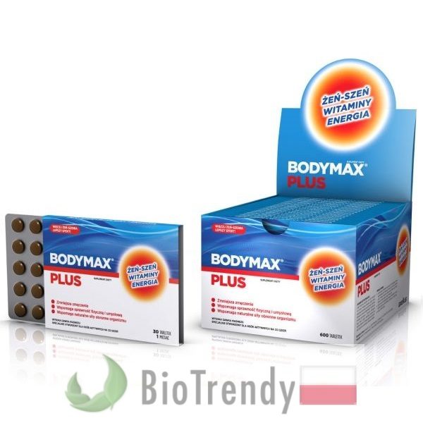 BioTrendy - Bodymax Plus PL - tabletki z witaminami – tabletki z mineralami