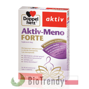 BioTrendy - Doppelherz aktiv Aktiv-Meno FORTE PL - tabletki na libido u kobiet - tabletki na potencje dla kobiet