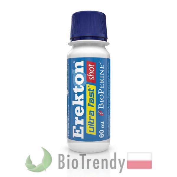BioTrendy - Erekton Ultra Fast Shot PL - tabletki na erekcje – tabletki na potencje