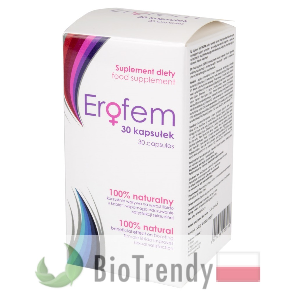 BioTrendy - Erofem PL - tabletki na libido u kobiet - tabletki na potencje dla kobiet BioTrendy - Bodymax Plus PL - tabletki z witaminami – tabletki z mineralami
