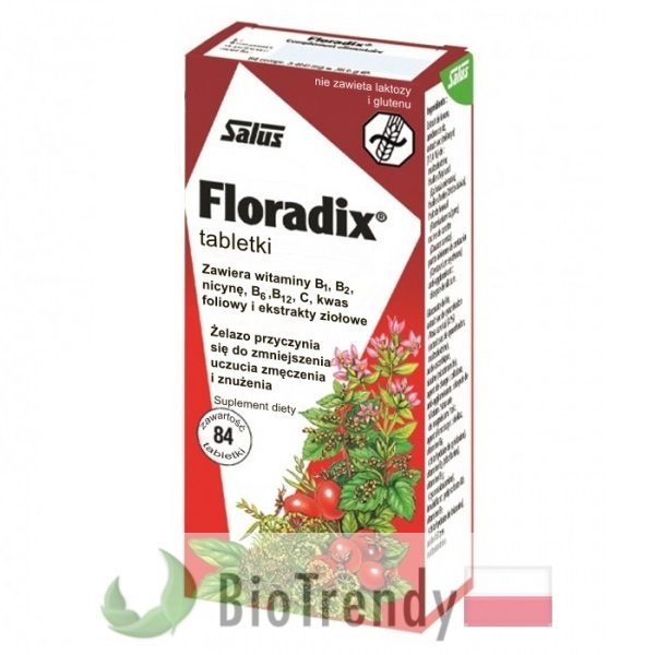 BioTrendy - Floradix PL - tabletki na koncentracje – tabletki na pamiec