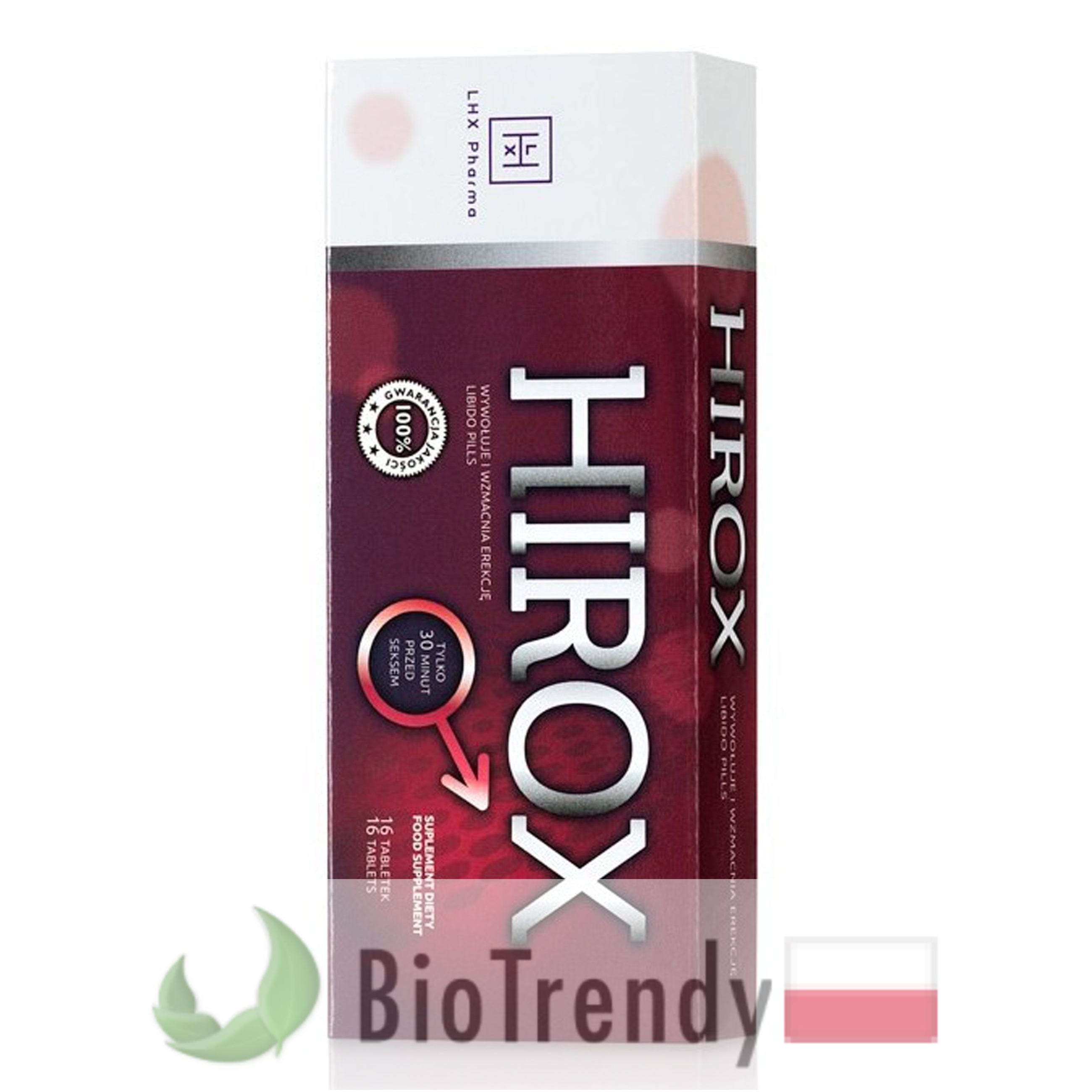 BioTrendy - Hirox 6 PL - tabletki na sprawnosc seksualna – tabletki na potencje