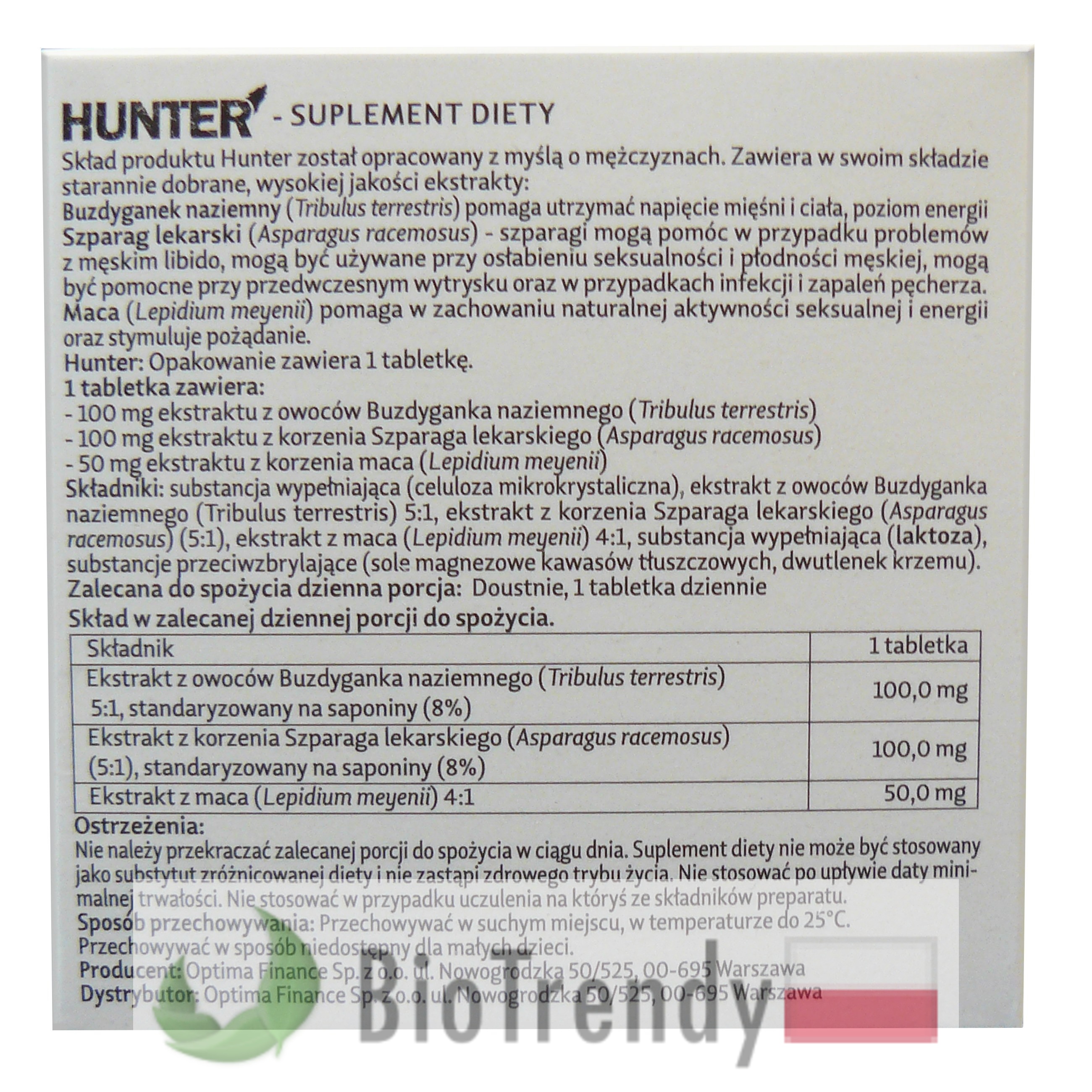 BioTrendy - Hunter PL - tabletki na erekcje – tabletki na potencje BioTrendy - Hunter PL - tabletki na erekcje – tabletki na potencje