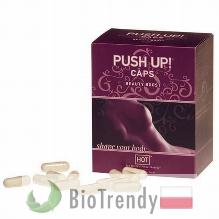 BioTrendy - Push Up! Caps PL - tabletki na powiększanie piersi - tabletki na powiększanie biustu BioTrendy - Push Up! Caps PL - tabletki na powiększanie piersi - tabletki na powiększanie biustu