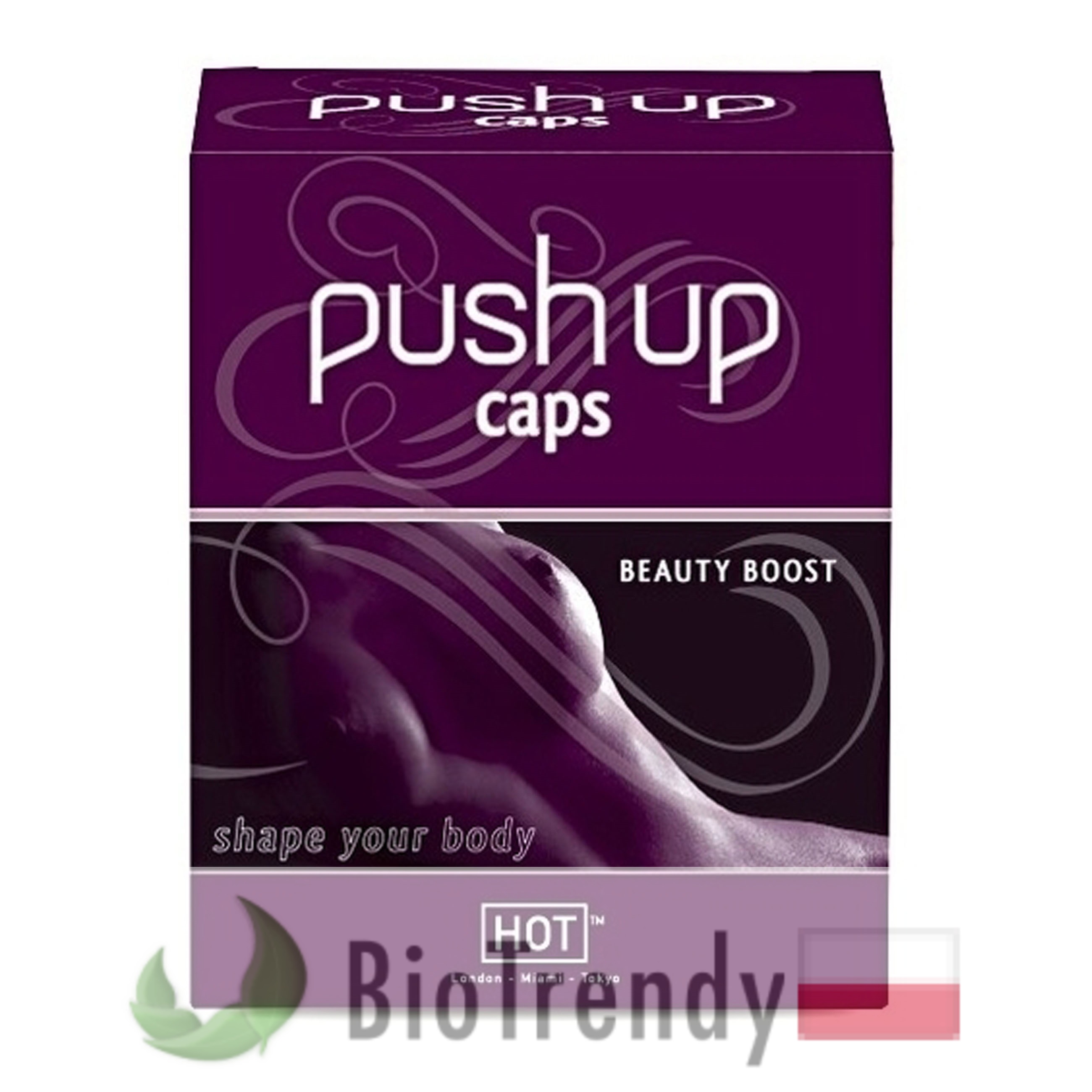 BioTrendy - Push Up! Caps PL - tabletki na powiększanie piersi - tabletki na powiększanie biustu BioTrendy - Push Up! Caps PL - tabletki na powiększanie piersi - tabletki na powiększanie biustu