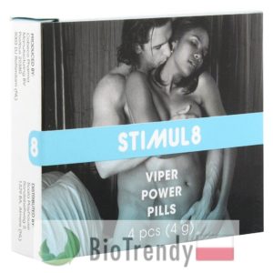 BioTrendy - Stimul8 Viper Power Pills PL - tabletki na erekcje – tabletki na potencje