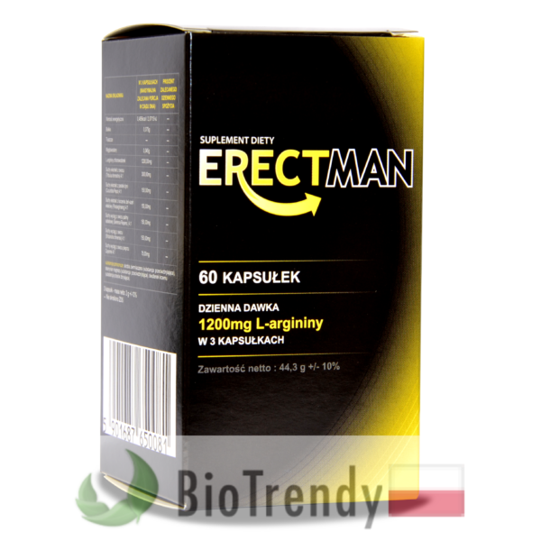 BioTrendy - ErectMan PL - tabletki na erekcje – tabletki na potencje