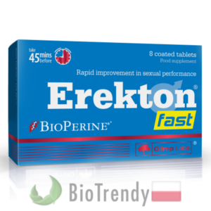 BioTrendy - Erekton Fast PL - tabletki na erekcje – tabletki na potencje