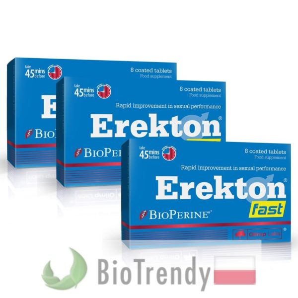BioTrendy - Erekton Fast PL - tabletki na erekcje – tabletki na potencje