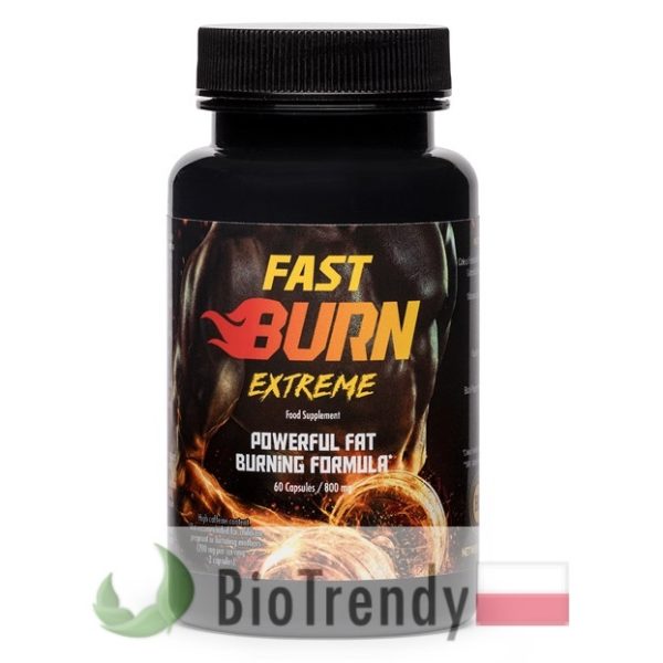 BioTrendy - Fast Burn Extreme PL - tabletki na odchudzanie - tabletki odchudzajace