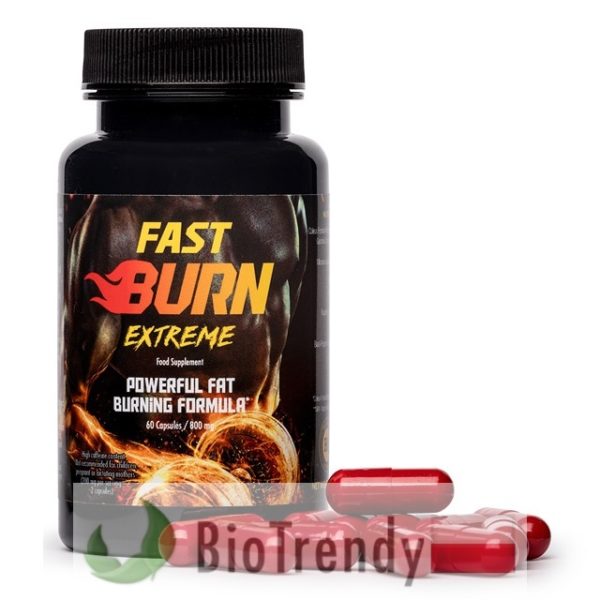 BioTrendy - Fast Burn Extreme PL - tabletki na odchudzanie - tabletki odchudzajace