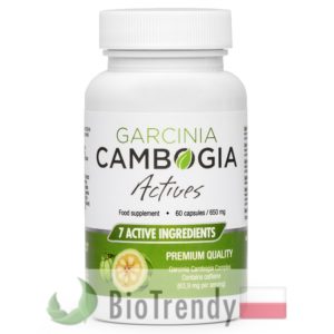 BioTrendy - Garcinia Cambogia Actives PL - tabletki na odchudzanie - tabletki odchudzajace