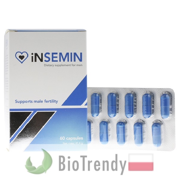 BioTrendy - Insemin Men PL - tabletki na plodnosc dla mezczyzn - tabletki na poprawe plodnosci BioTrendy - Insemin Men PL - tabletki na plodnosc dla mezczyzn - tabletki na poprawe plodnosci