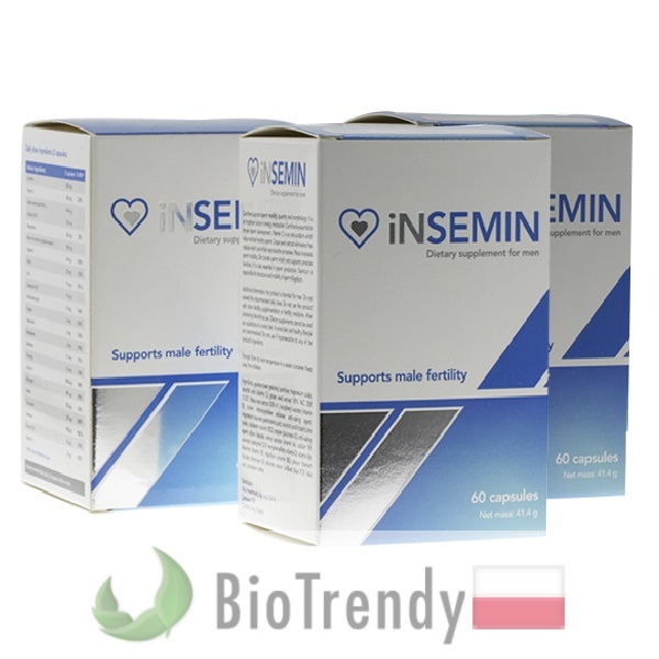 BioTrendy - Insemin Men PL - tabletki na plodnosc dla mezczyzn - tabletki na poprawe plodnosci BioTrendy - Insemin Men PL - tabletki na plodnosc dla mezczyzn - tabletki na poprawe plodnosci