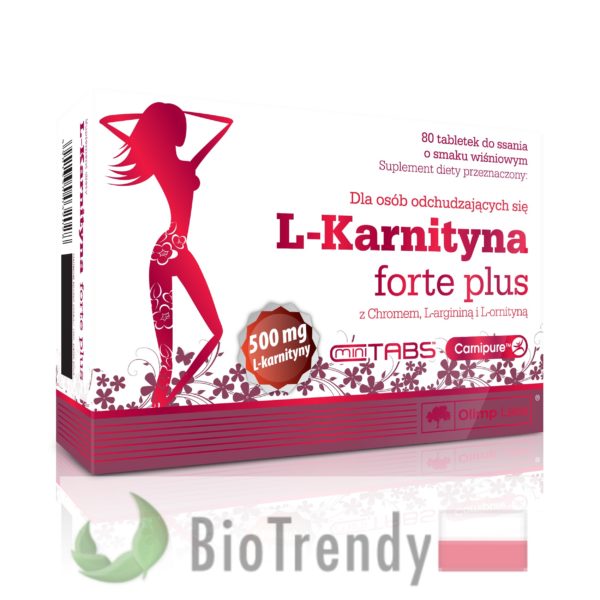 BioTrendy - L-Karnityna Forte Plus PL - tabletki na odchudzanie - tabletki odchudzajace