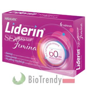 BioTrendy - Liderin Sex Expert Femina PL - tabletki na libido u kobiet - tabletki na potencje dla kobiet