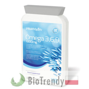 BioTrendy - Omega 3 6 9 PL - nienasycone kwasy tłuszczowe - kwasy tłuszczowe omega 3
