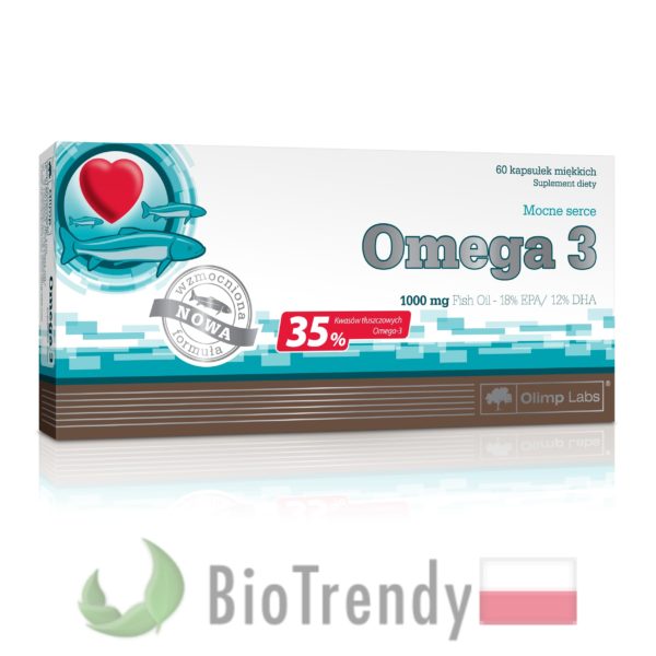 BioTrendy - Omega PL - nienasycone kwasy tłuszczowe - kwasy tłuszczowe omega 3