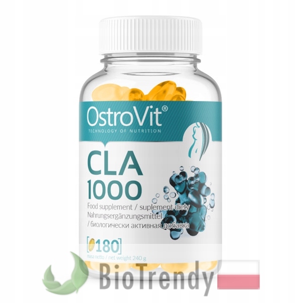 CLA - Kwas rumenowy - Kwas linolowy - Sprzężony kwas linolowy -  kwas linolowy tabletki - linoleic acid