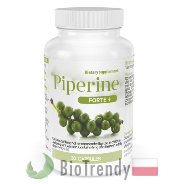 BioTrendy - Piperine Forte Plus PL - tabletki na odchudzanie - tabletki odchudzajace