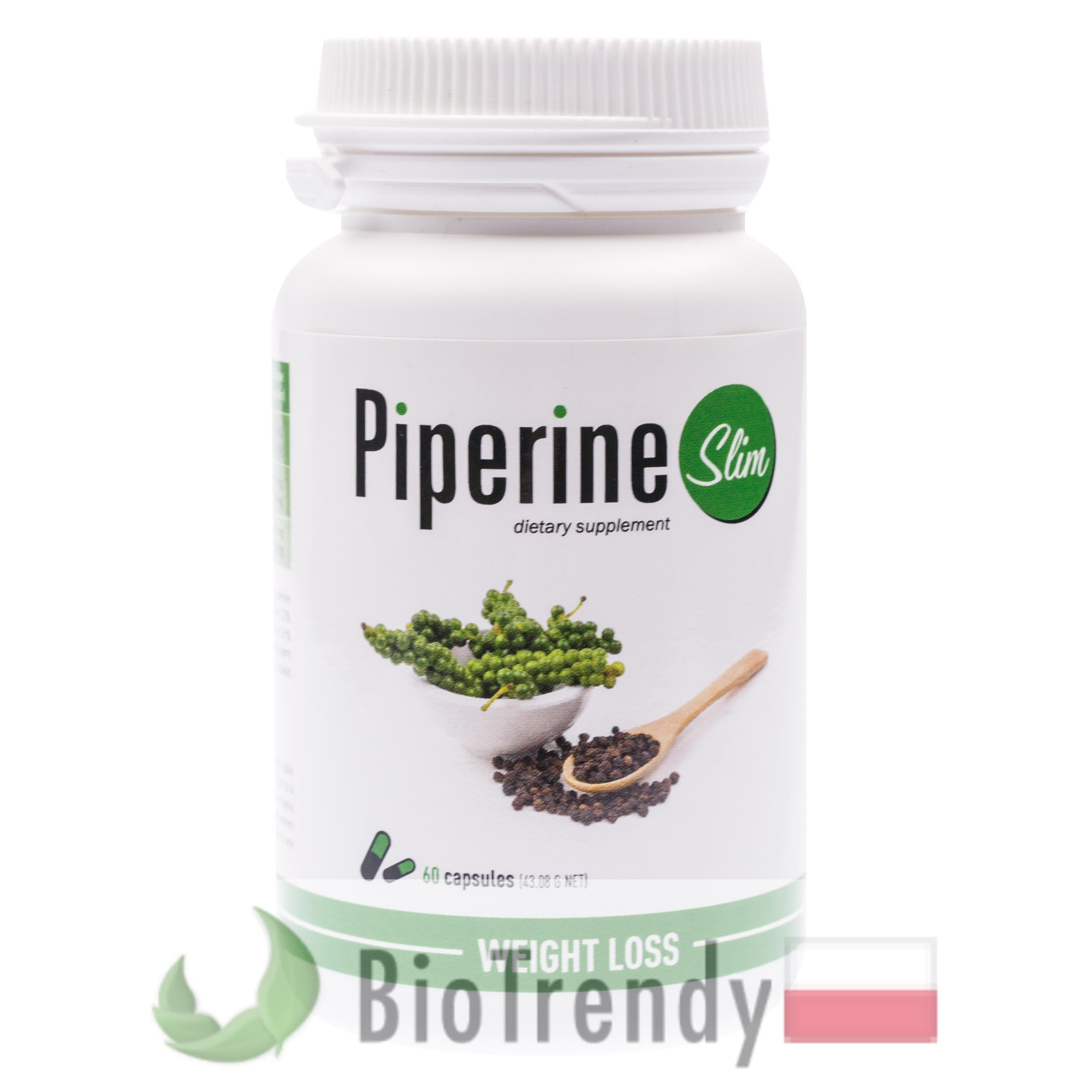 Piperyna - Czarny pieprz - Piper nigrum - piperyna opinie - piperyna forte - piperyna forte - Black pepper