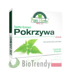 BioTrendy - Pokrzywa premium PL - tabletki na oczyszczanie organizmu - oczyszczanie organizmu z toksyn