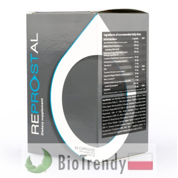 BioTrendy - Reprostal PL - tabletki na prostate – preparaty na prostate