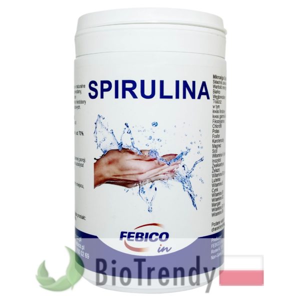 BioTrendy - Spirulina Febico PL - tabletki na oczyszczanie organizmu - oczyszczanie organizmu z toksyn