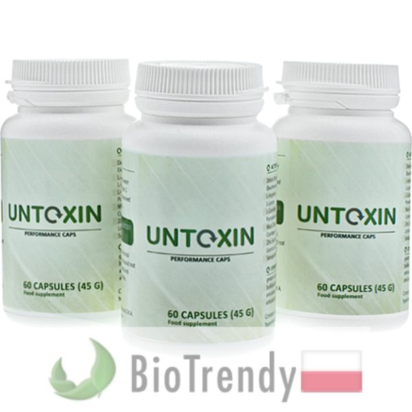 Biotredny - Untoxin PL - tabletki na oczyszczanie organizmu - oczyszczanie organizmu z toksyn
