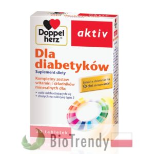 BioTrendy - Doppelherz aktiv Dla diabetyków PL - tabletki z witaminami – tabletki z mineralami