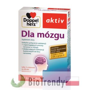 BioTrendy - Doppelherz aktiv Dla mózgu PL - tabletki na koncentracje – tabletki na pamiec