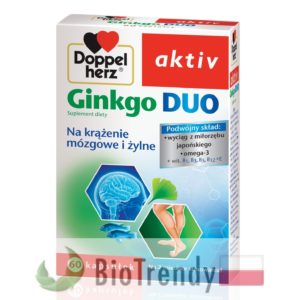 BioTrendy - Doppelherz aktiv Ginkgo DUO PL - tabletki na koncentracje – tabletki na pamiec