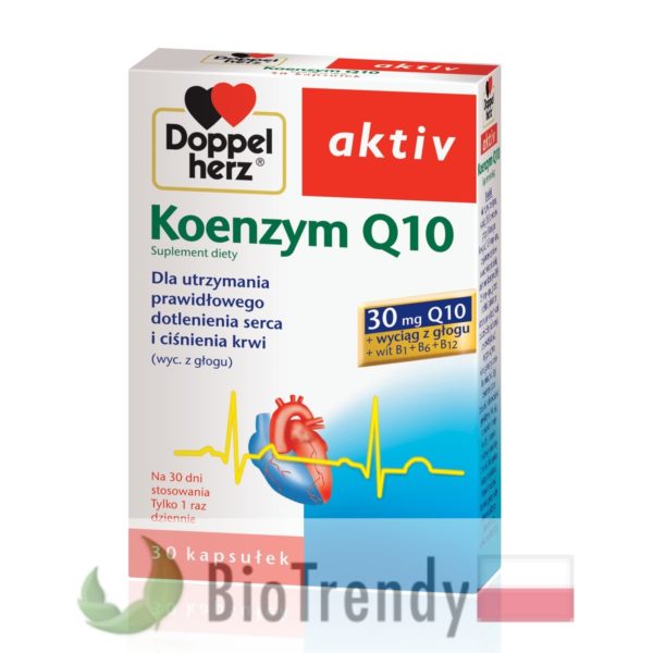 BioTrendy - Doppelherz aktiv Koenzym Q10 PL - tabletki na serce – tabletki na uklad krazenia