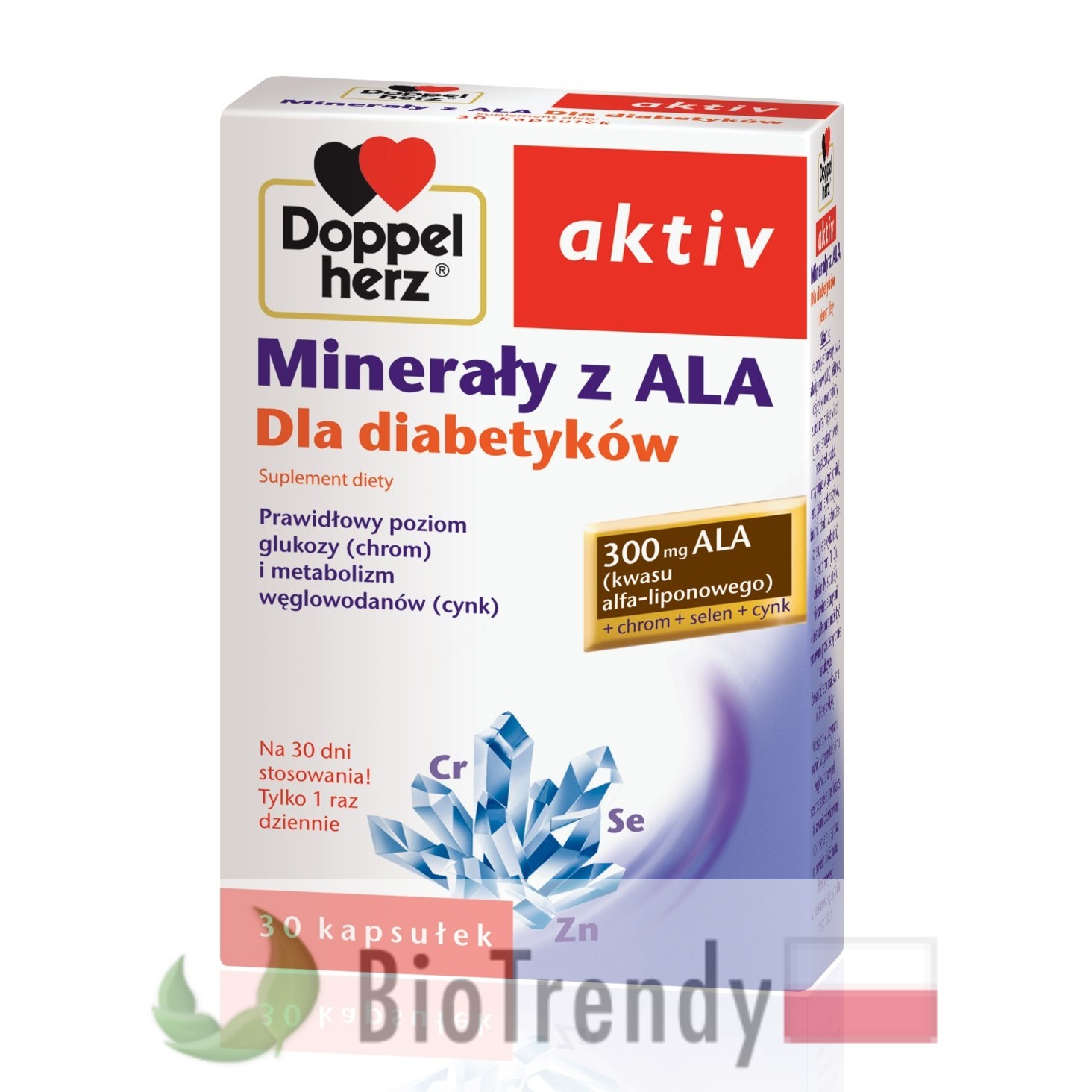 BioTrendy - Doppelherz aktiv Minerały z ALA PL - tabletki z witaminami – tabletki z mineralami BioTrendy - Doppelherz aktiv Minerały z ALA PL - tabletki z witaminami – tabletki z mineralami