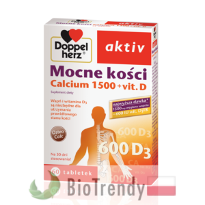 BioTrendy - Doppelherz aktiv Mocne kości PL - tabletki wzmacniajace kosci - tabletki wzmacniajace uklad kostny